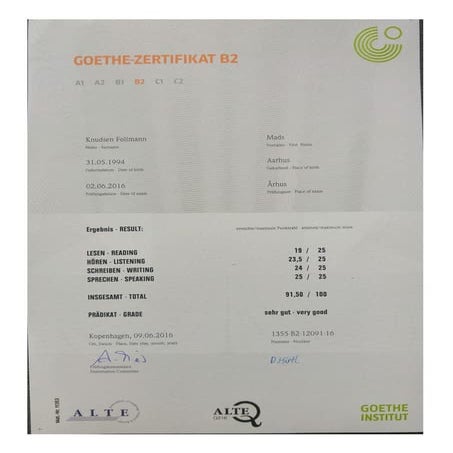 Goethe-Zertifikat B2 - Cover | PDF