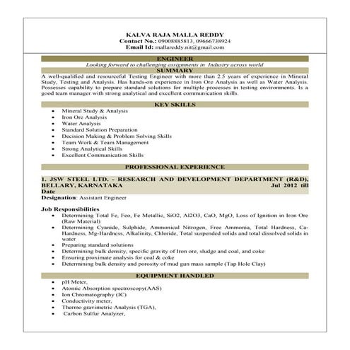 K_Rajamalla_Reddy_Resume_ | PDF