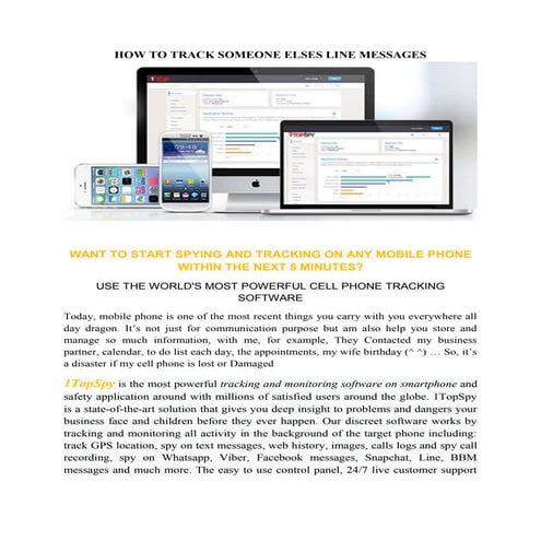 62 how to track someone elses line messages