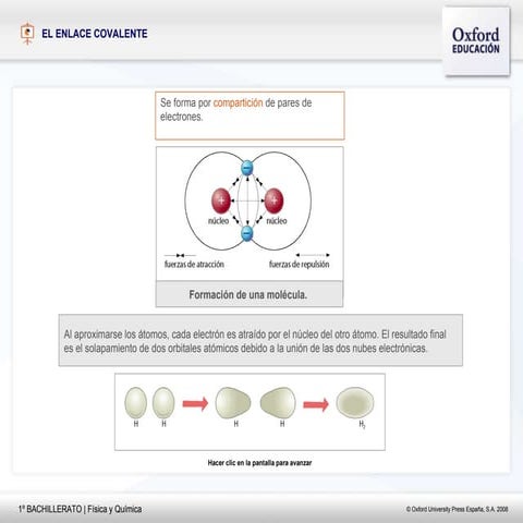 62 N24 El Enlace Quimico  Enlace Covalente Cor Rr