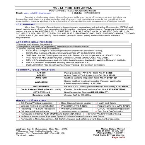 RT LEVEL II CERTIFICATE | PDF