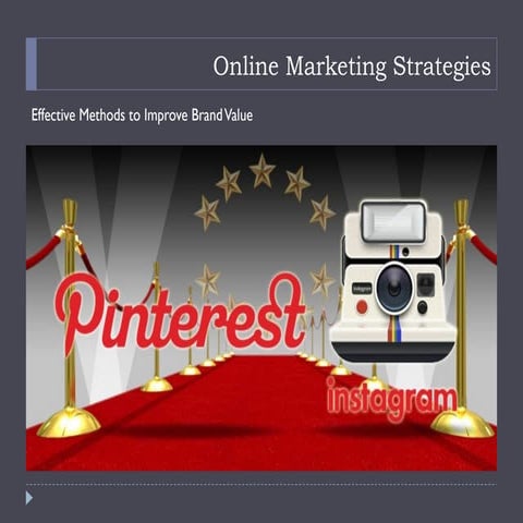Online Marketing Strategies_Instagram_Pinterest
