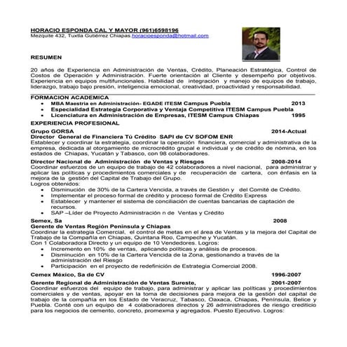 CV_Horacio_Esponda  Actualizado May 15