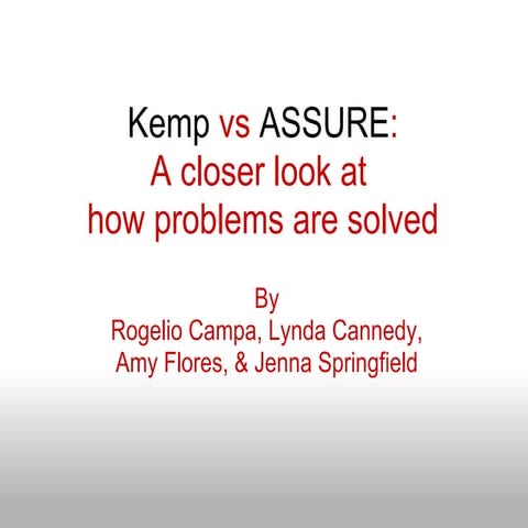 6321 ID KEMP VS ASSURE