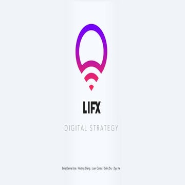 LIFX Social Media Strategy