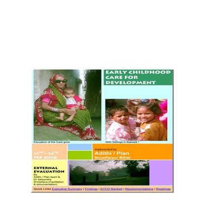 ECCD Evaluation | PDF