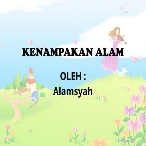 Ppt kenampakan alam dan manfaatnya di Indonesia