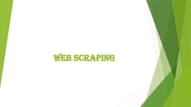 633943418- introduction to Web-Scraping-ppt.pptx