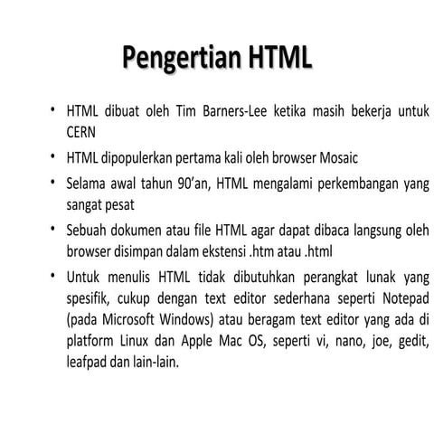 6346 pertemuan21(web statis dengan struktur html)