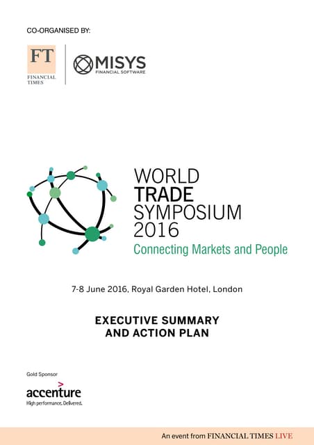470b_World Trade Symposium_SUMMARY ...