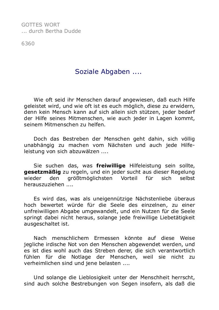 Soziale Abgaben Soziale Abgaben