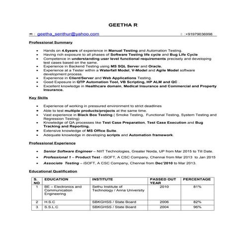 Rajapriya R_Resume | DOC