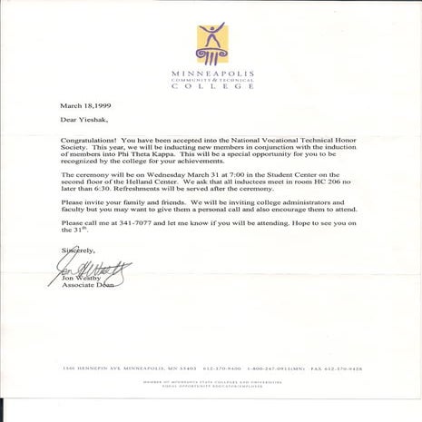 Phi Theta Kappa -MCTC