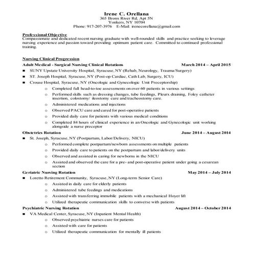 IreneNursingCV