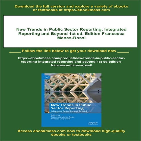 New Trends in Public Sector Reporting: Integrated Reporting and Beyond ...
