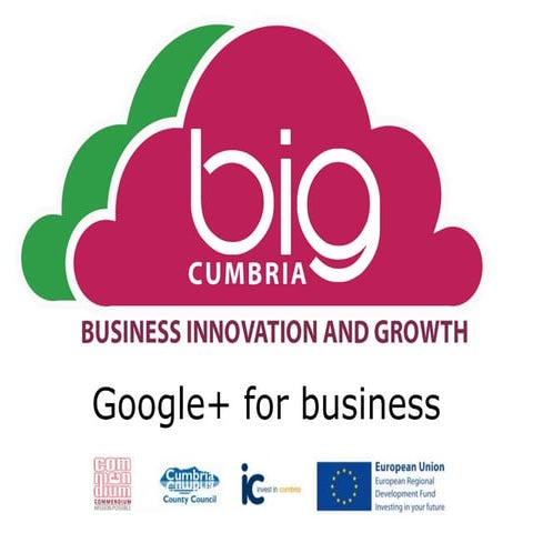 Google+ workshop presentation