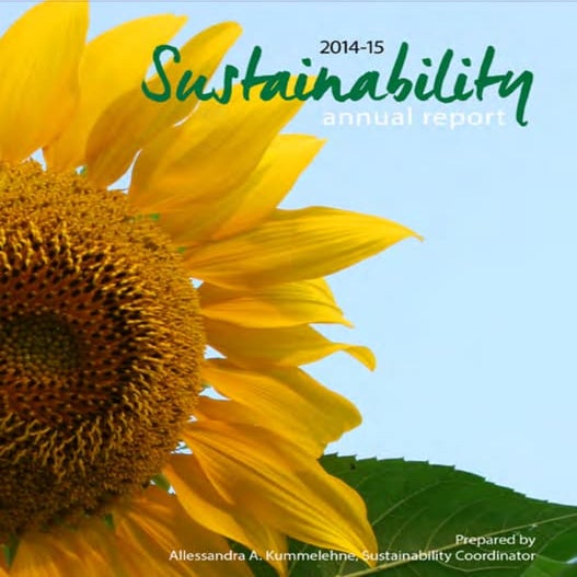 SustainabilityCenterAnnualReport_FY15