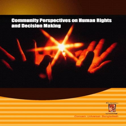 Research Report (Community Perspective on Human Rights and Decision Making)