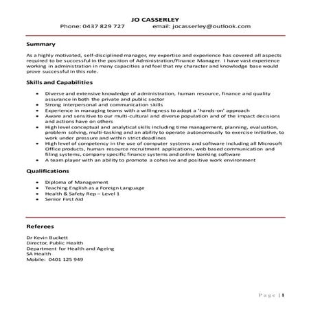 Jo Casserley September 2016