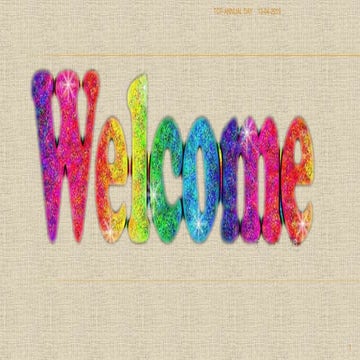 63rd College Day Presentations  Thiagarajar College of Preceptors,Madurai