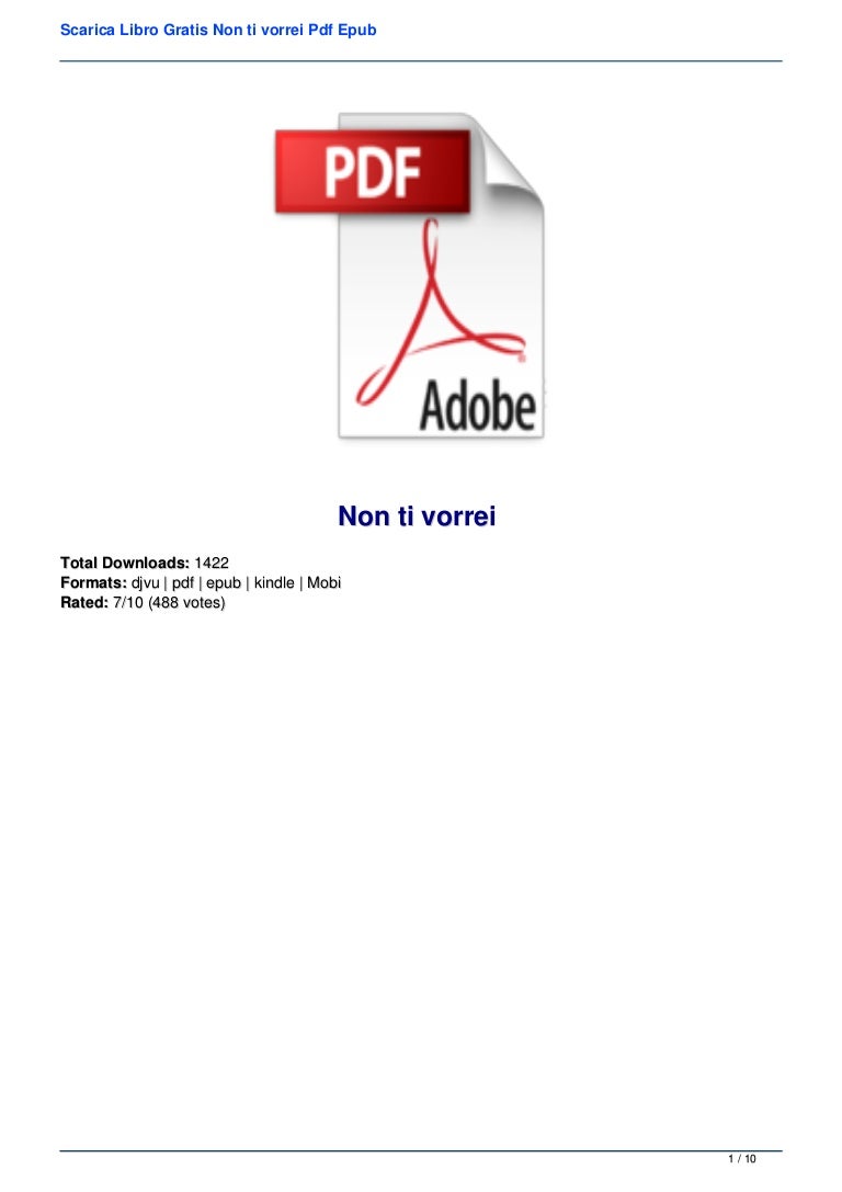non scarica pdf