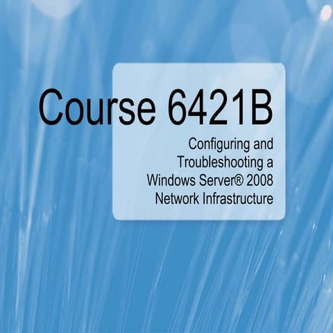 Course 6421B introduction 