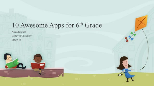 643 edu slideshow of 10 apps