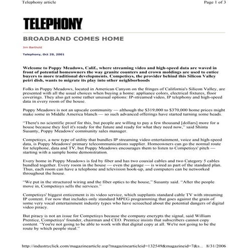Telephony