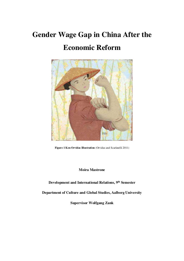 Gender wage gap in China after the economic reform 9th semester pr…