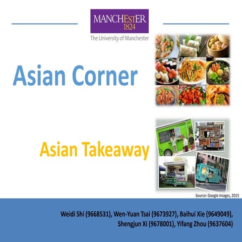 Business Plan for Asian Corner