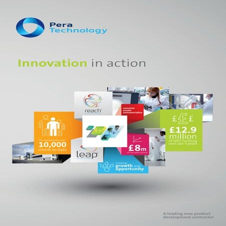 Pera Technology_Innovation in action
