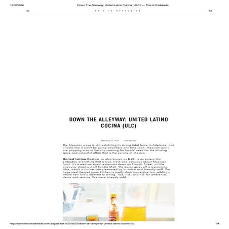 Down The Alleyway_ United Latino Cocina (ULC) — This Is Radelaide