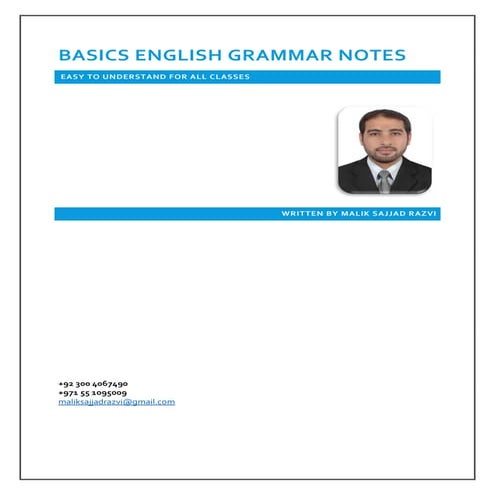 Grammer complete Notes