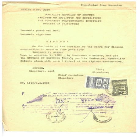 Diploma IPB translation | PDF