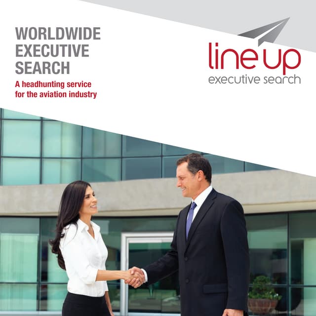 Line Up Executive Search Brochure