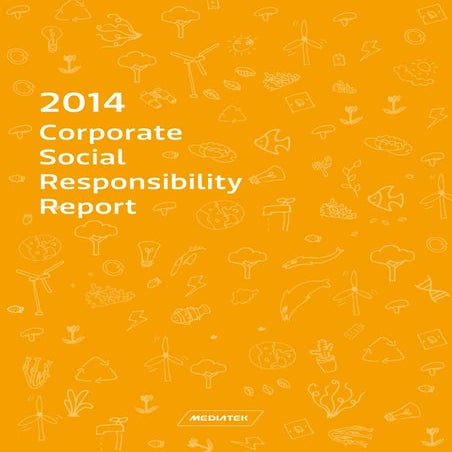 聯發科技2014年企業社會責任報告