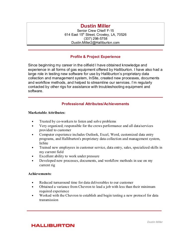 Correo de halliburton para enviar curriculum picture