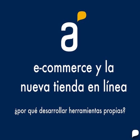 E commerce y la nueva tienda en linea de antel: por que desarrollar herramien...