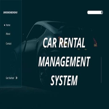 presentation on Car rental management system.pptx