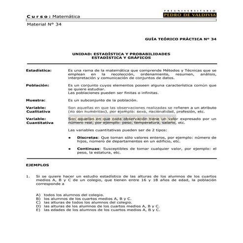 64 estadística y gráficos