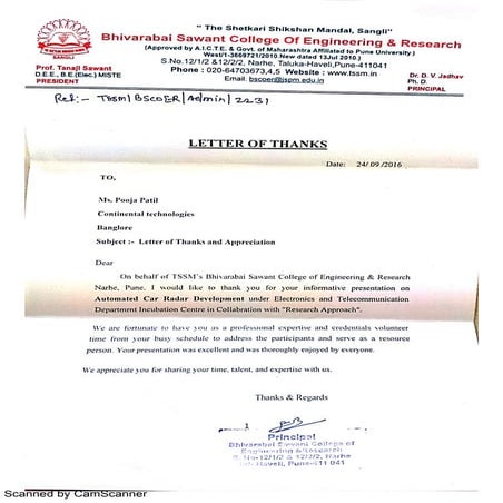 Letter | PDF