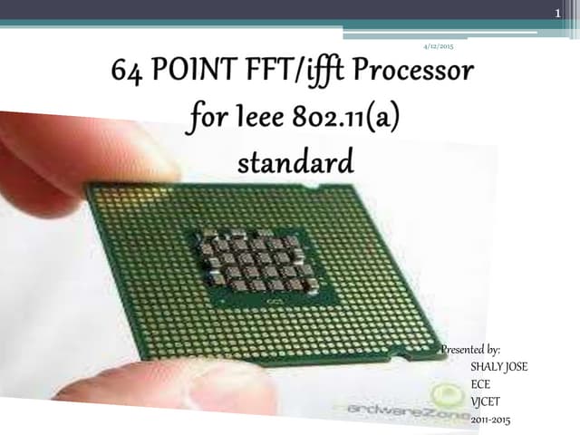 64 point fft chip