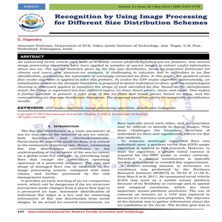 Recognition by Using Image Processing for Different Size Distribution Schemes
