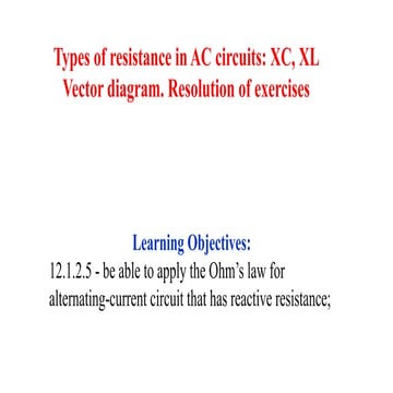 A.c circuits | PPT