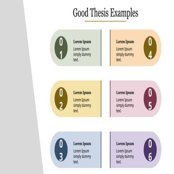 65005- Good Thesis Examples Presentation | PPTX