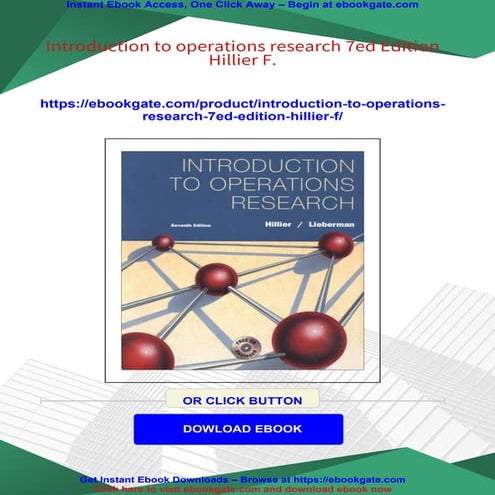 Operations Research Center at MIT Ingrid Yoerg Larson | PDF