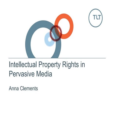 Intellectual Property Rights in Pervasive Media