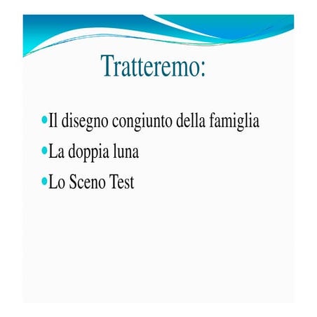  doppia luna - sceno test - disegno famiglia