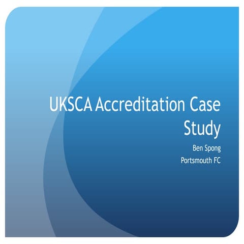 UKSCA Case Study