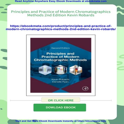 (Ebook) Principles and Practice of Modern Chromatographics Methods by ...